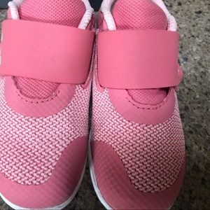 New Balance Pink Velcro shoes